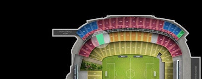 Seat view from Mezzanine