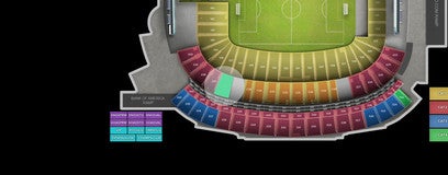 Seat view from Mezzanine