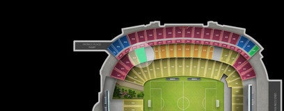 Seat view from Mezzanine