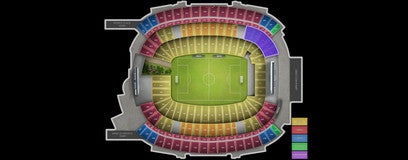 Seat view from Mezzanine