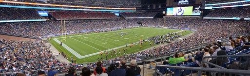 Seat view from Mezzanine