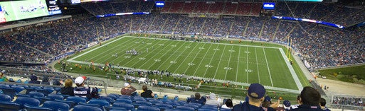 Seat view from Upper