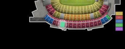 Seat view from Upper