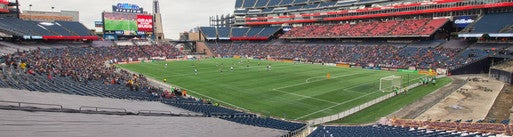 Seat view from Standing Room Only