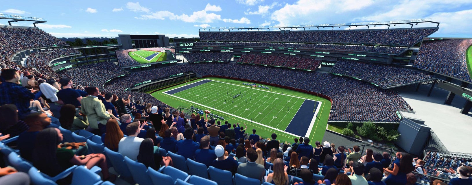 Seat view from Upper