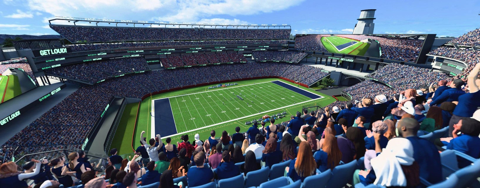 Seat view from Upper