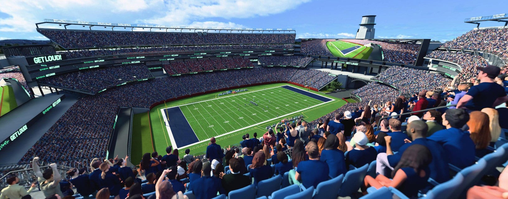 Seat view from Upper