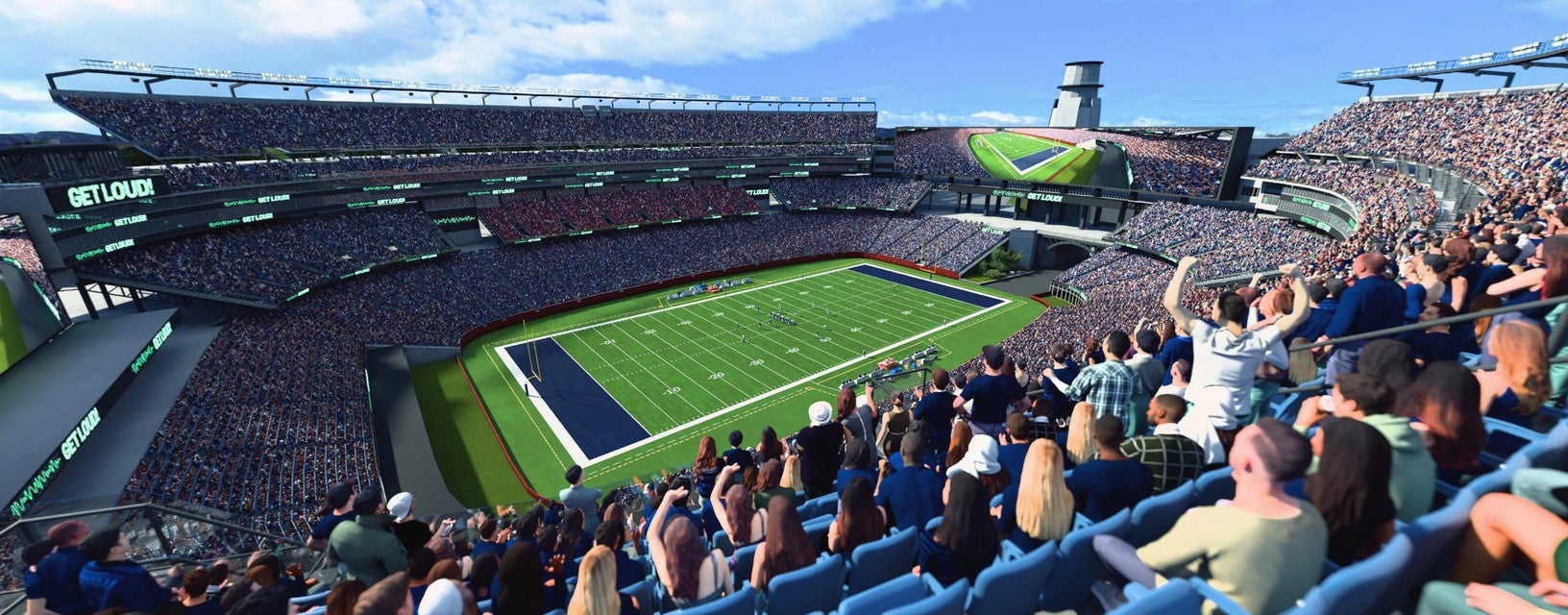 Seat view from Upper