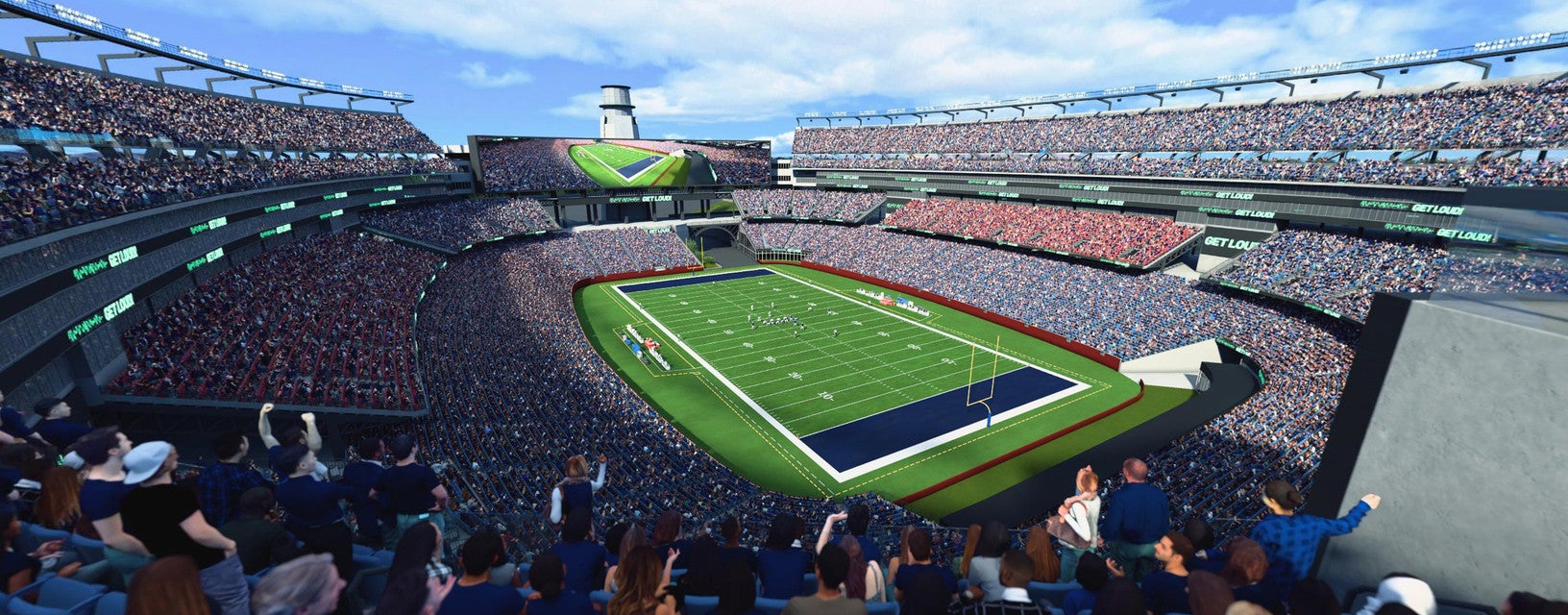 Seat view from Upper