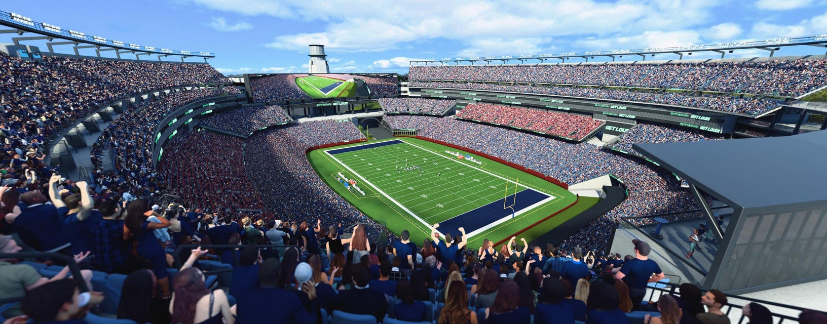 Seat view from Upper