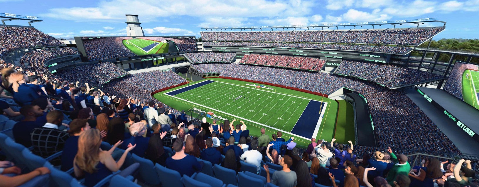 Seat view from Upper