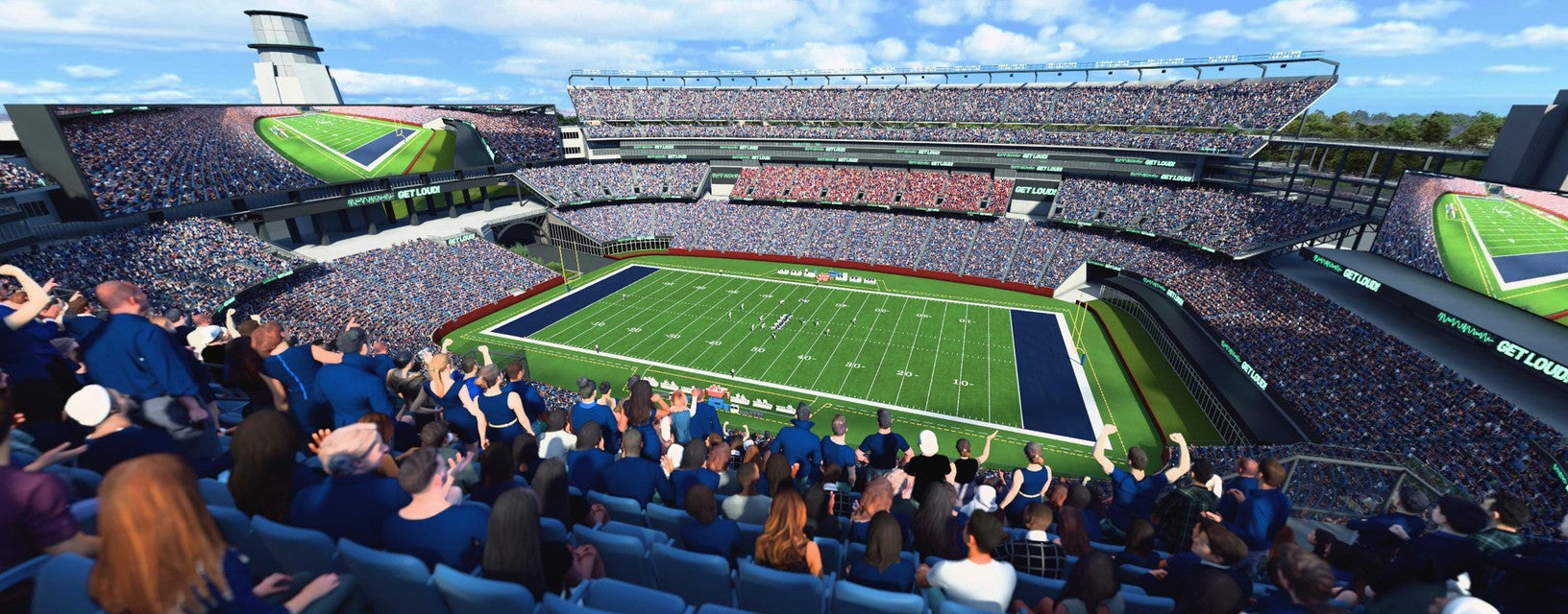 Seat view from Upper