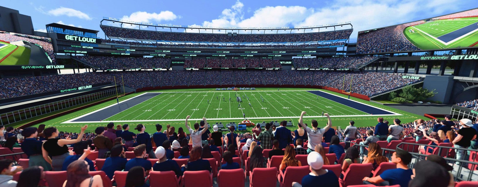 Seat view from Club