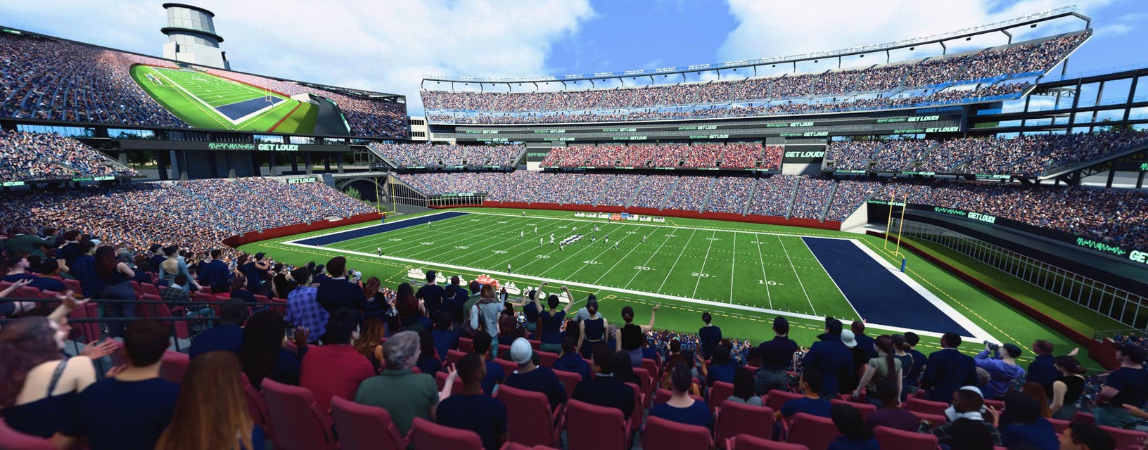 Seat view from Club