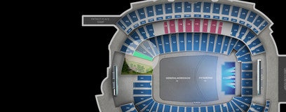 Seat view from Lower
