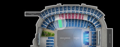 Seat view from Lower