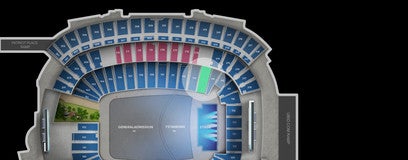Seat view from Lower