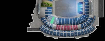 Seat view from Lower