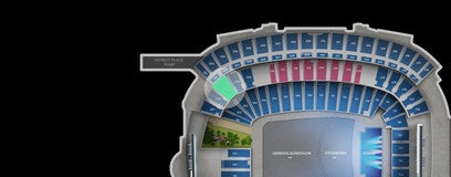 Seat view from Mezzanine