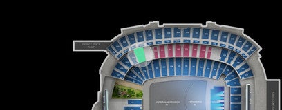 Seat view from Mezzanine