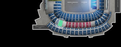 Seat view from Mezzanine