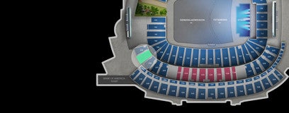Seat view from Mezzanine