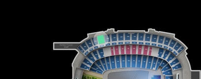 Seat view from Upper