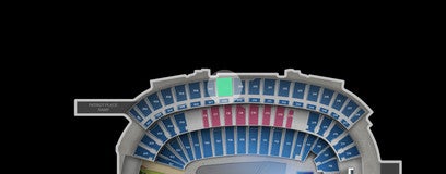 Seat view from Upper