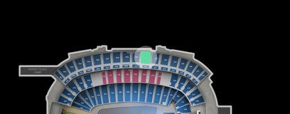 Seat view from Upper