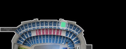 Seat view from Upper