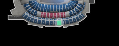 Seat view from Upper