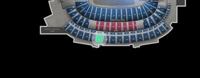 Seat view from Upper