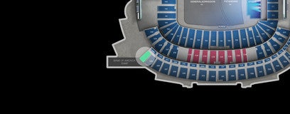 Seat view from Upper