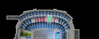Seat view from Club