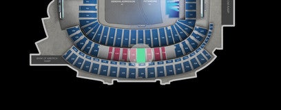 Seat view from Club