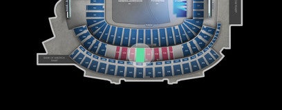 Seat view from Club