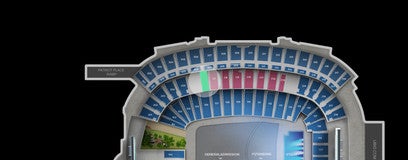 Seat view from Club