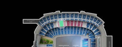 Seat view from Club