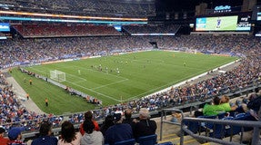 Seat view from Mezzanine