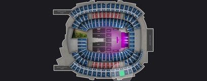Seat view from Upper