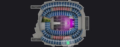 Seat view from Upper