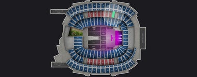 Seat view from Club