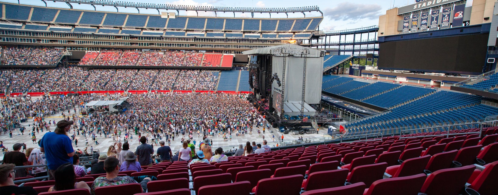Seat view from Club