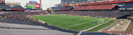 Seat view from Standing Room Only