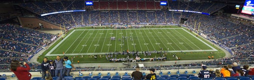 Seat view from Upper Sideline