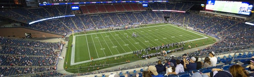 Seat view from Upper Sideline