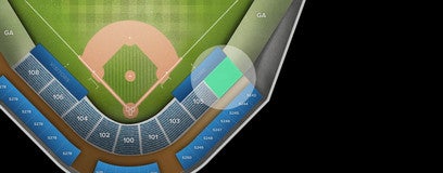 Seat view from Lower