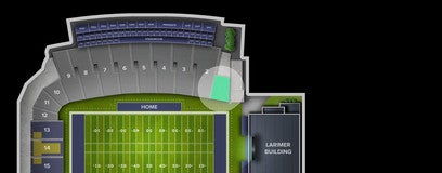 Seat view from Lower Sideline
