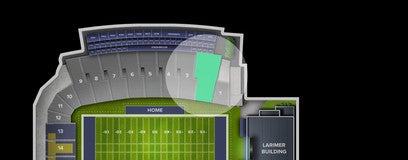 Seat view from Lower Sideline