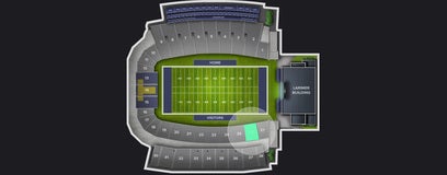 Seat view from Lower Sideline